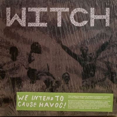 Witch we inteend to causrd havoc